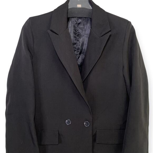 Shein Women’s Small Black Oversized Blazer - Picture 3 of 5